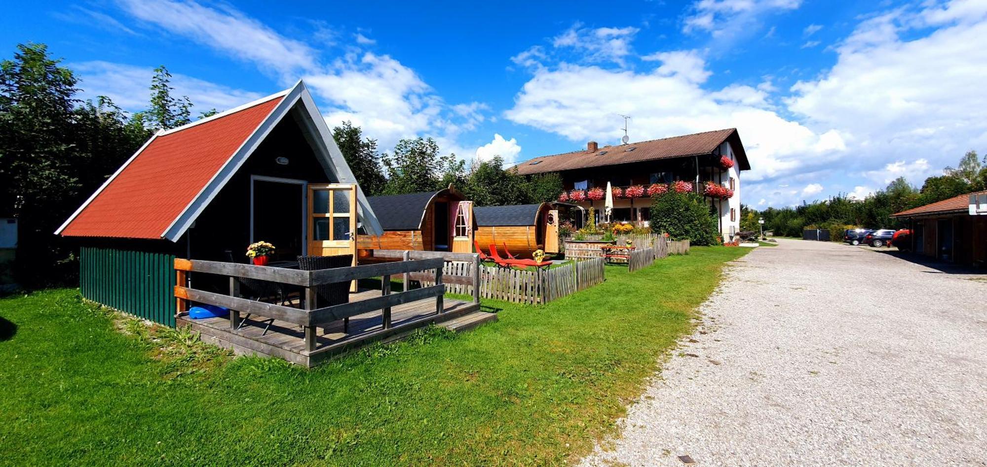 Апартаменты Terrassen-Camping Am Richterbichl Роттенбух Экстерьер фото